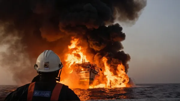 BREAKING: Vessel struck in Strait of Hormuz