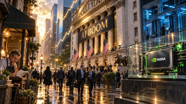 US stock market hits all-time high as investors continue to bet on AI