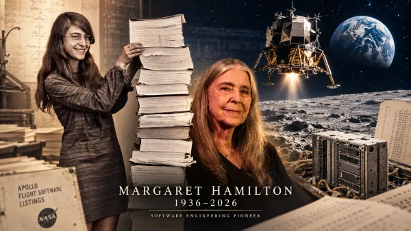 Margaret Hamilton, the software pioneer whose code helped land Apollo 11, dies at 90